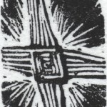 Imbolc, wood engraving