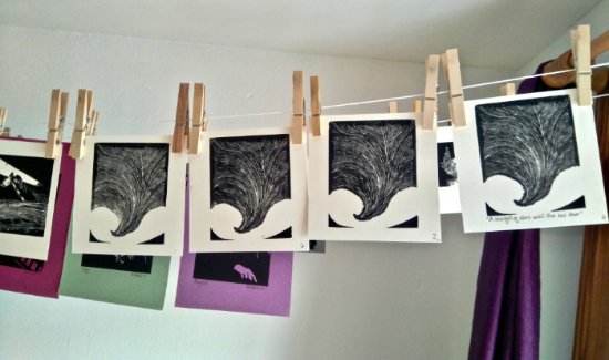 Snowfall of stars_líne